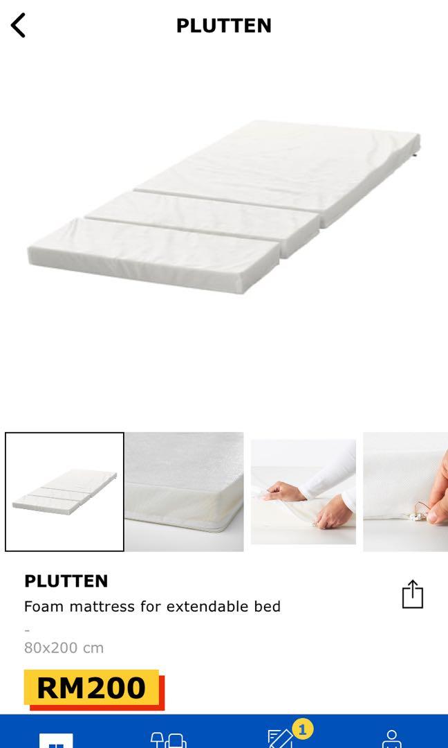 Plutten outlet mattress ikea