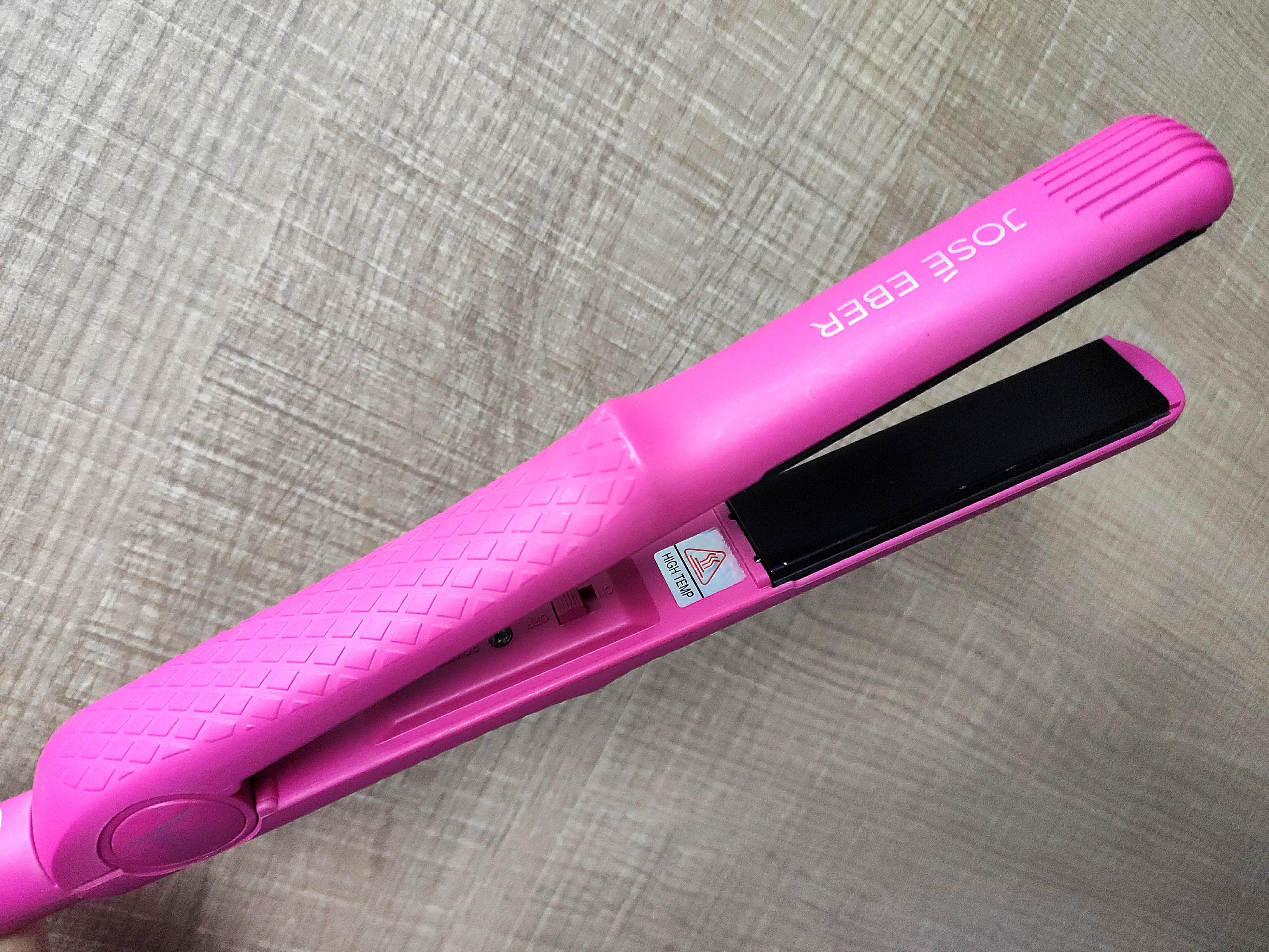 Jose Eber Tourmaline Titanium Infused Flat Iron Pro Series Hair Iron