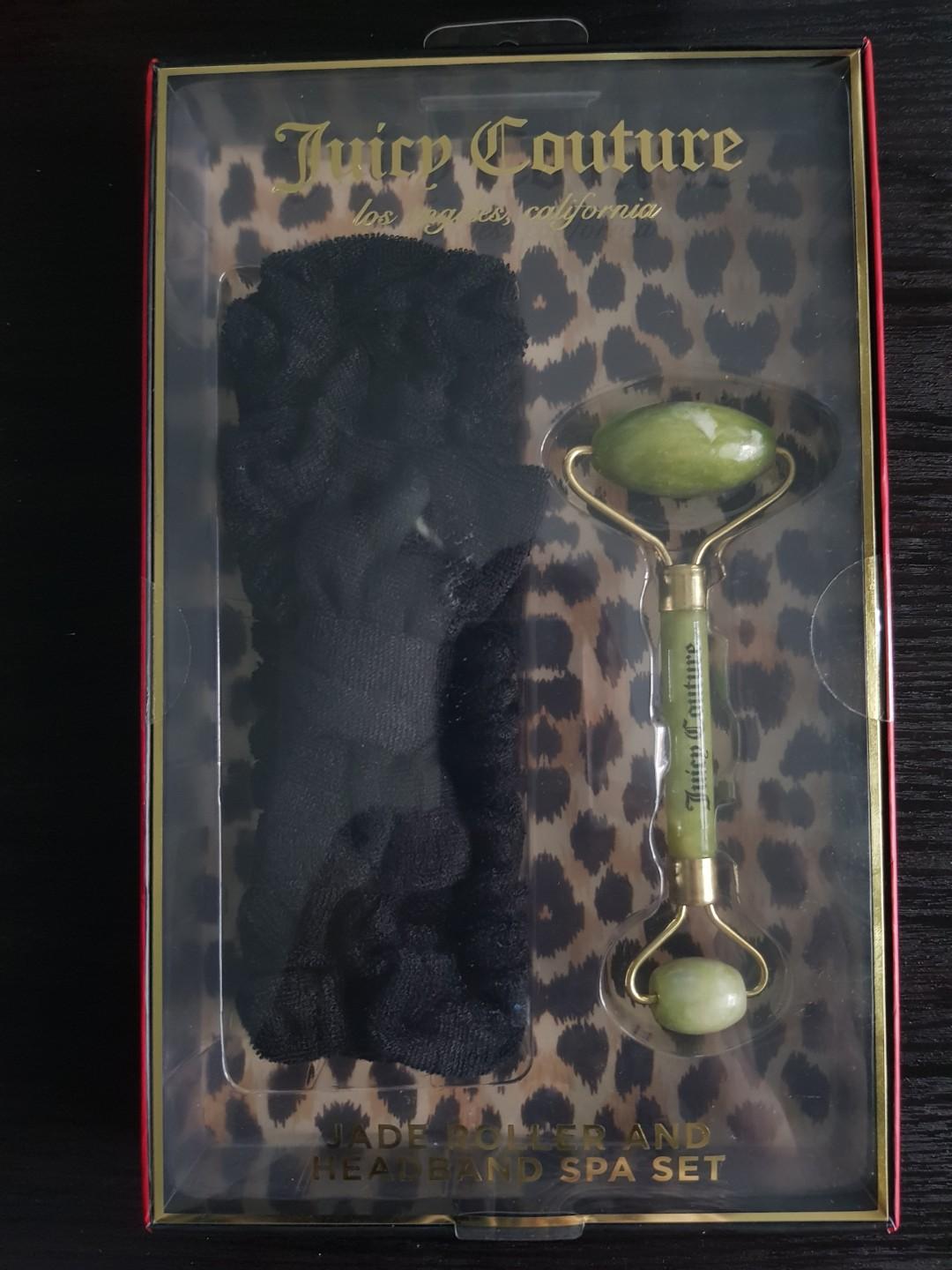 Juicy couture jade roller with headband (Category: Face Care) located in Pasig City. Submitted by Watchaholics (Listing ID 281486135, Image 1). Description: all items are bought from the US very effective 100% original.