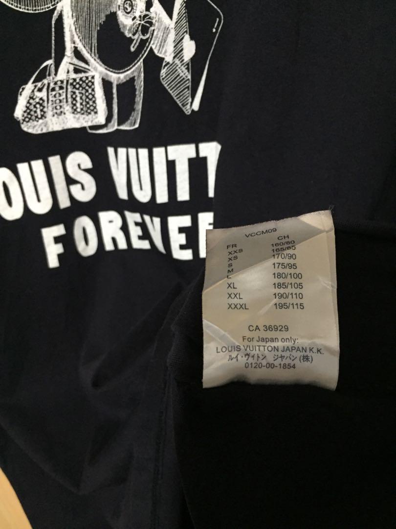 LV “Louis Vuitton Forever” Tshirt, Men's Fashion, Tops & Sets