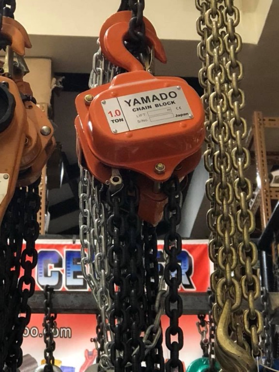 MANUAL CHAIN BLOCK 1 TON x 3 METER, Commercial & Industrial