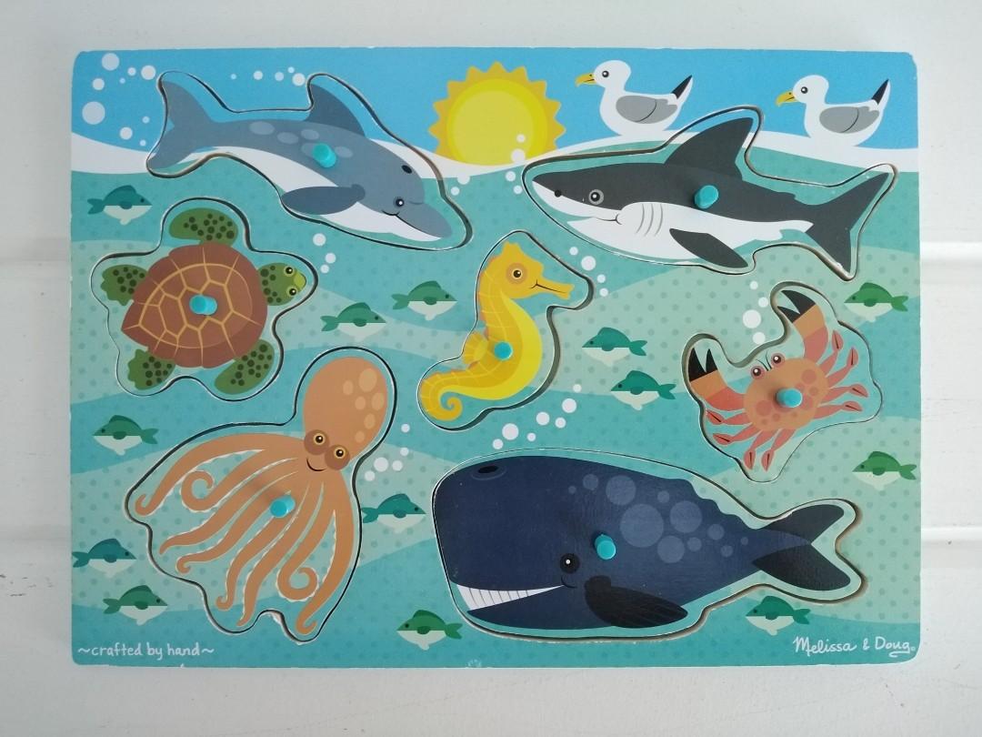melissa and doug sea creatures puzzle