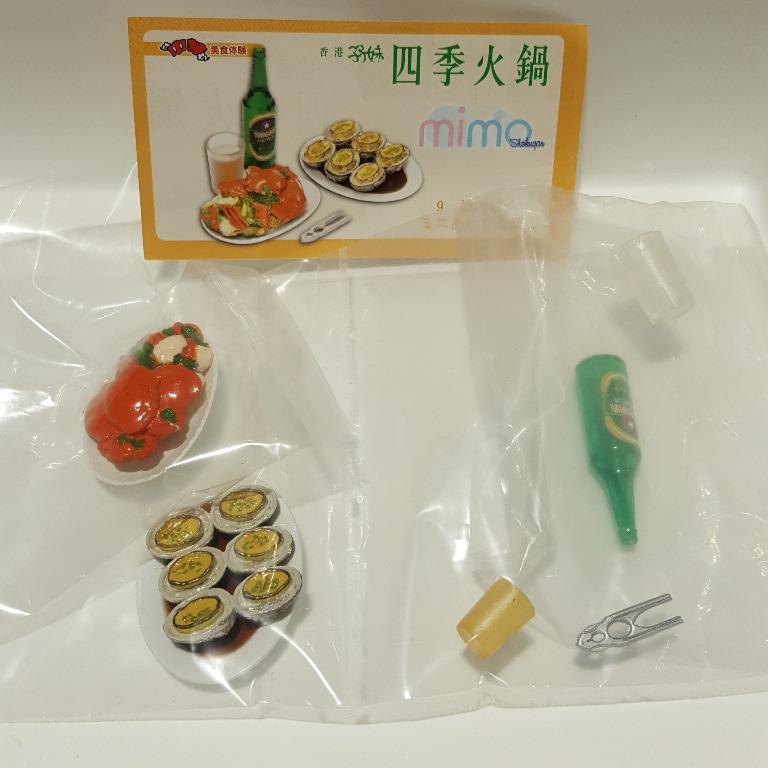 直売公式店 mimo 食玩 中華美食体験 香港孖妹 打冷 全10種 - フィギュア