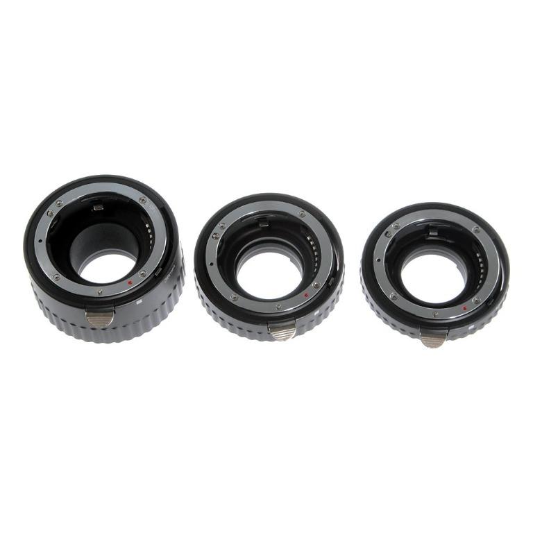 Neewer Kit Bague Allonge Auto Métallique 12mm 20mm 36mm pour Nikon DSLR