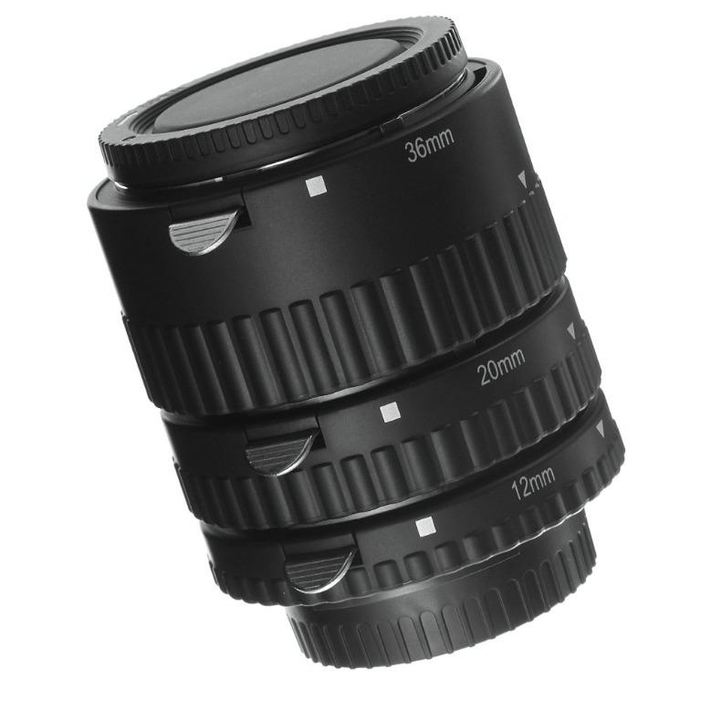 (MJ1119)Auto Focus Macro Extension Tubes (12mm 20mm 36mm) for Nikon