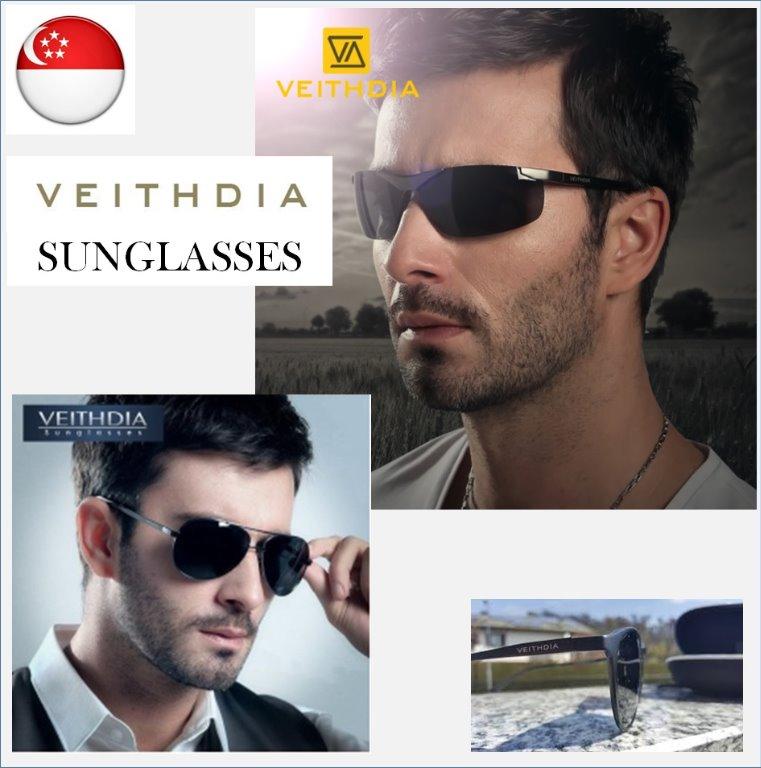 New] Veithdia 2711 Men's Sunglasses (Polarized / UV Protection