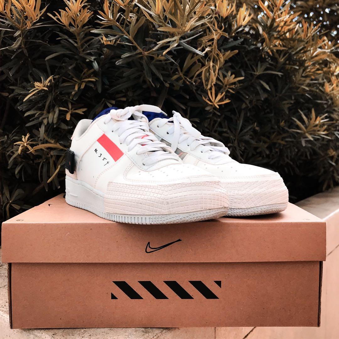 Nike Air Force 1 N354 (Category: Sneakers) located in Taguig. Submitted by fatefly (Listing ID 281422133, Image 1). Description: Selling: Air Force 1 N354 Status: Used - Titan release Size: 8 Price: 5,000 Meet-up Options: Around BGC, Market-Market!, SM Aura, Shell C5 Road. Payment Options: BPI, GCash Shipping Options: Grab delivery at buyer’s expense LBC (additional charge for insurance) at buyer’s expense.
