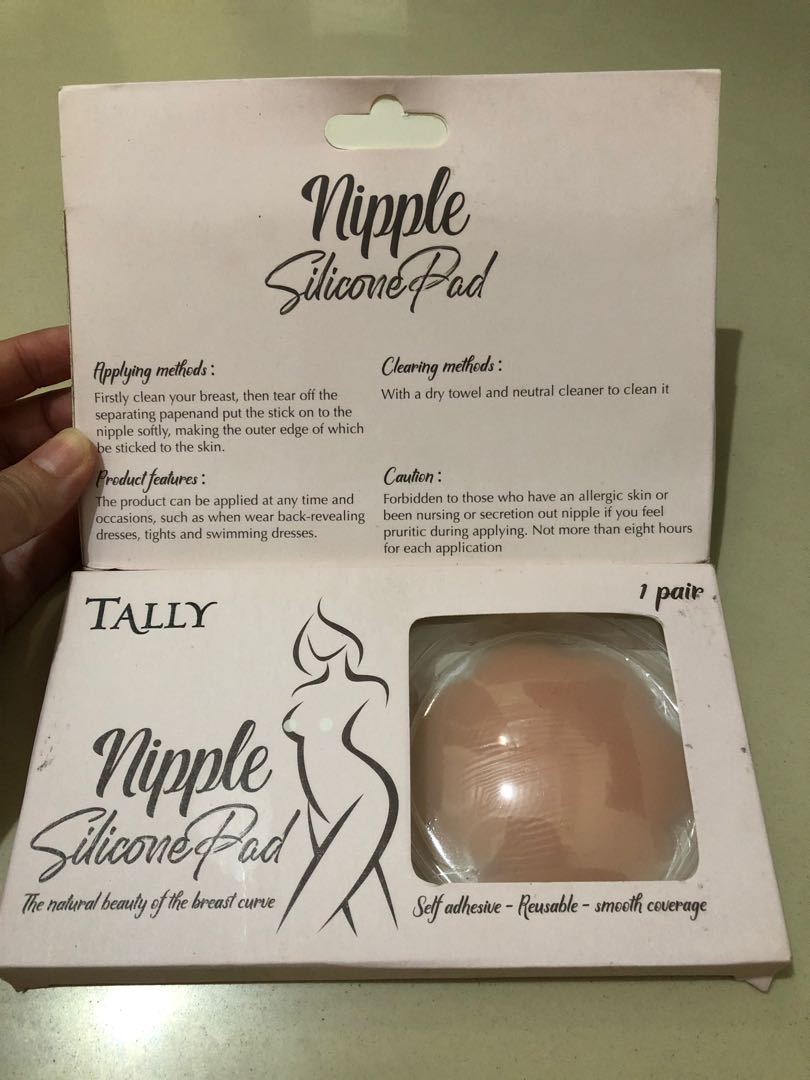 Nipple Silicon Pad Tally/Nipple Cover/Penutup Puting, Fesyen Wanita