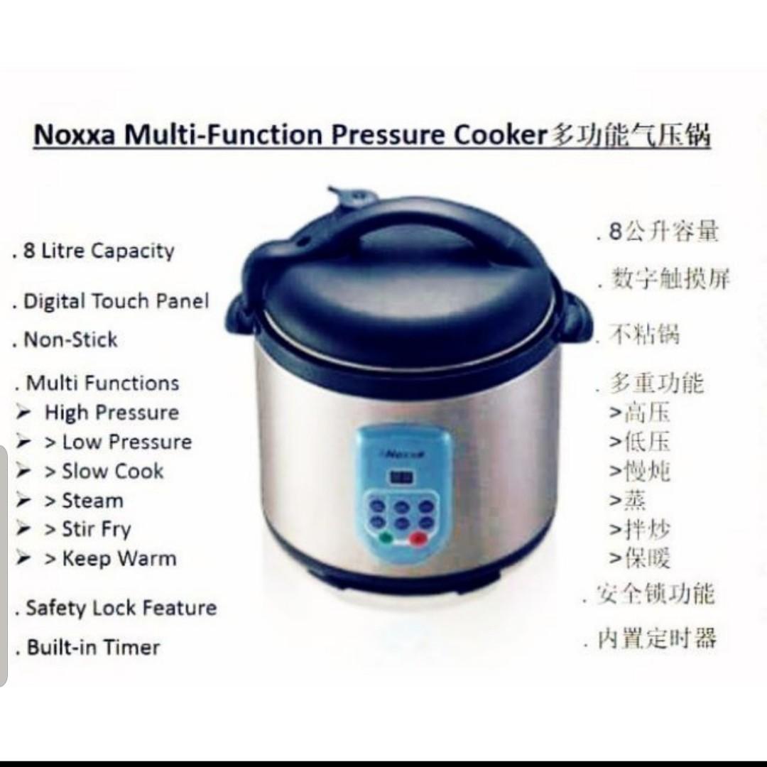 Noxxa mutli pressure cooker