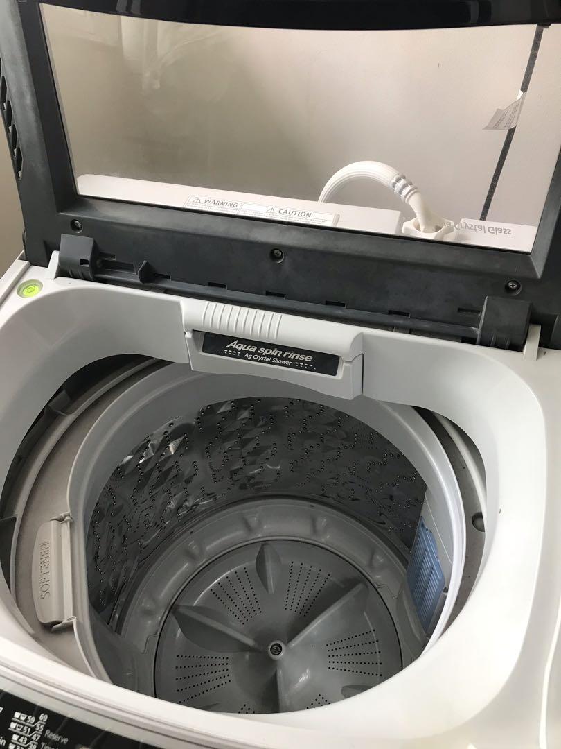 PANASONIC ECONAVI WASHING MACHINE (NAF90G3), TV & Home Appliances