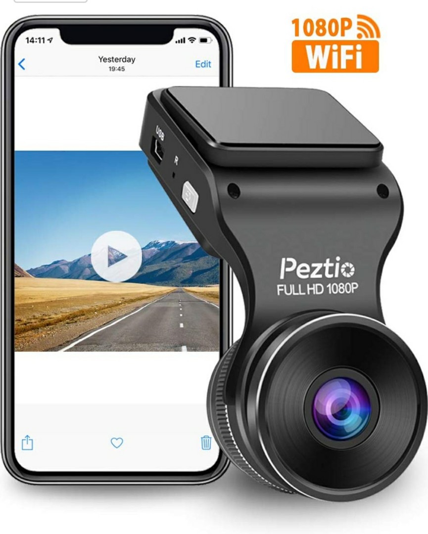 Peztio Car Dash Cam, Furniture & Home Living, Security & Locks, Security  Systems & CCTV Cameras on Carousell