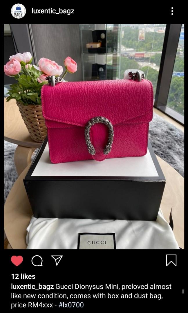 Gucci dionysus shop mini preloved