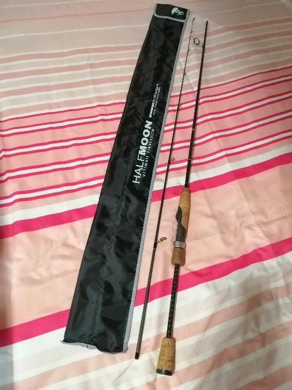 Rodford Halfmoon Ultra Light Fishing Rod (Spinning), Sports Equipment,  Fishing on Carousell