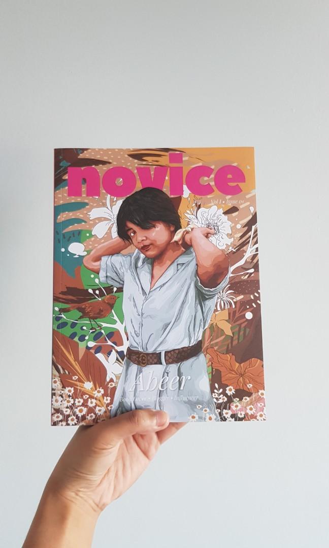 SIGNED: Novice Magazine Vol 1 Issue 1 (Category: Storybooks) located in Mandaluyong City. Submitted by fiogurt (Listing ID 281368497, Image 1). Description: Selling brand new signed copies of Novice Magazine Volume 1 Issue 1. Four of my works (3 poems and 1 short story) were published in this magazine. Each submission includes my signature. I can add a personal message at your request. Each magazine is individually wrapped and includes a thank yo