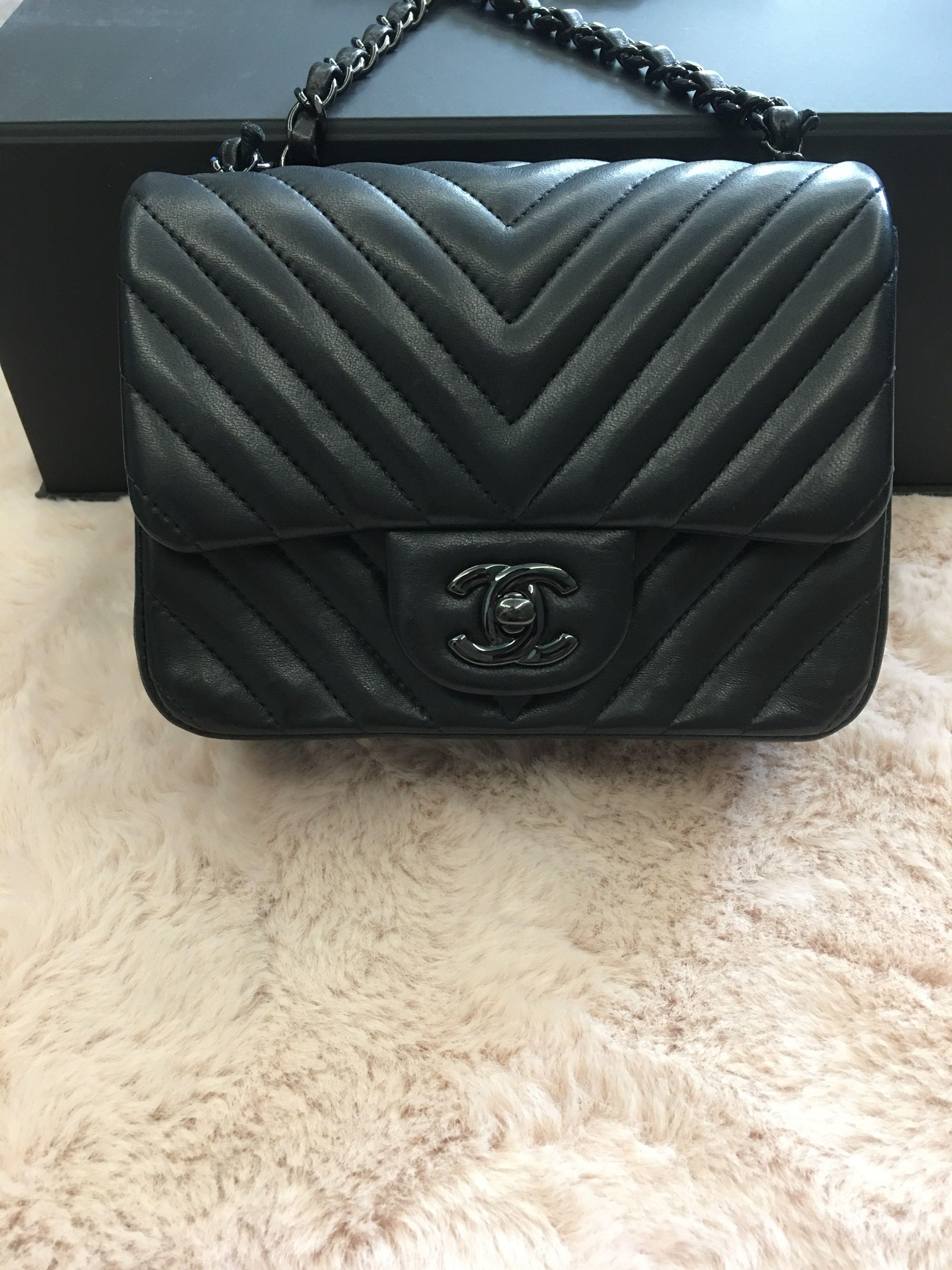 Limited edition matte black Chanel  Black chanel purse Chanel bag Bags