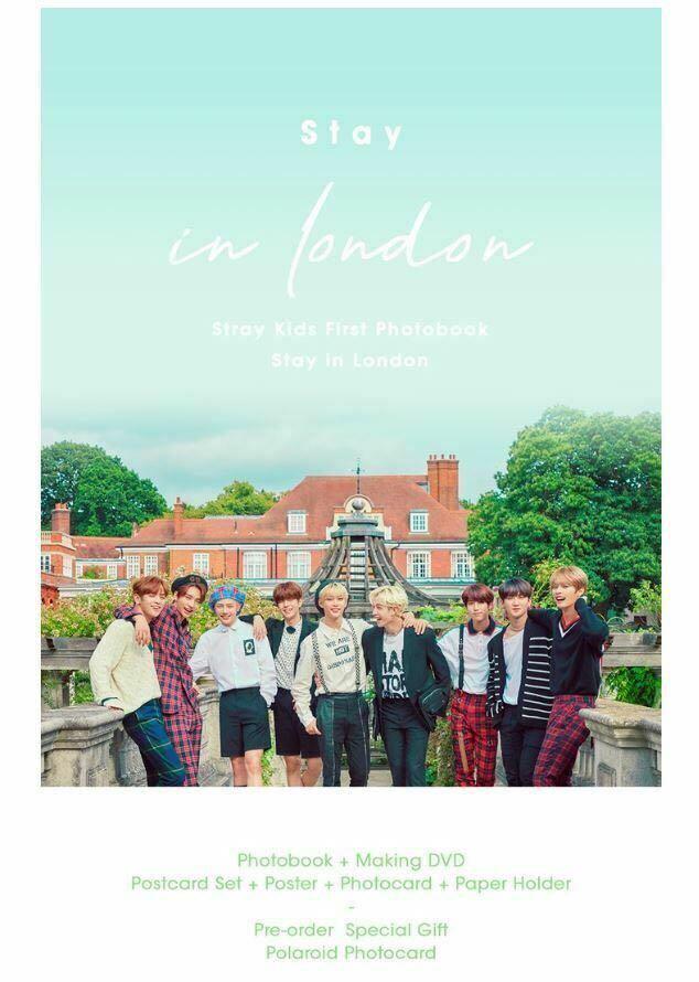 Stray Kids First Photobook Stay in London 韓國版寫真集訂, 興趣及 