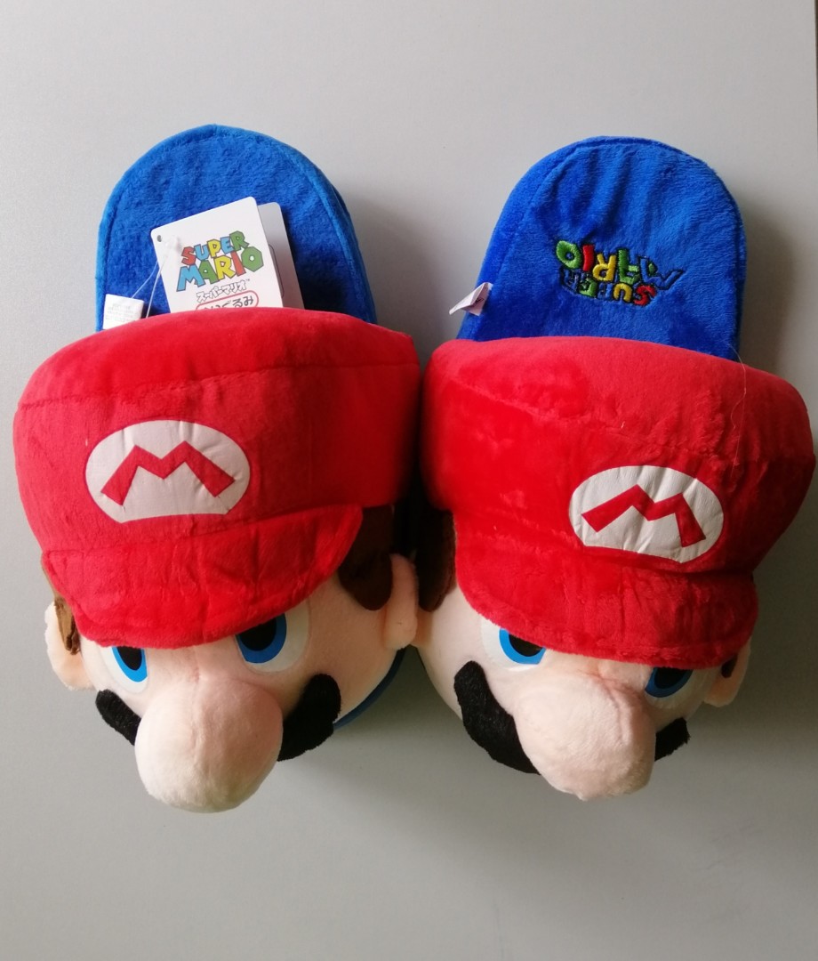Mario house sale slippers