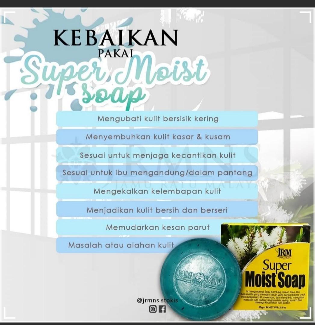 Supermoist Soap Instock Jrm Health Nutrition Health Supplements Health Food Drinks Tonics On Carousell