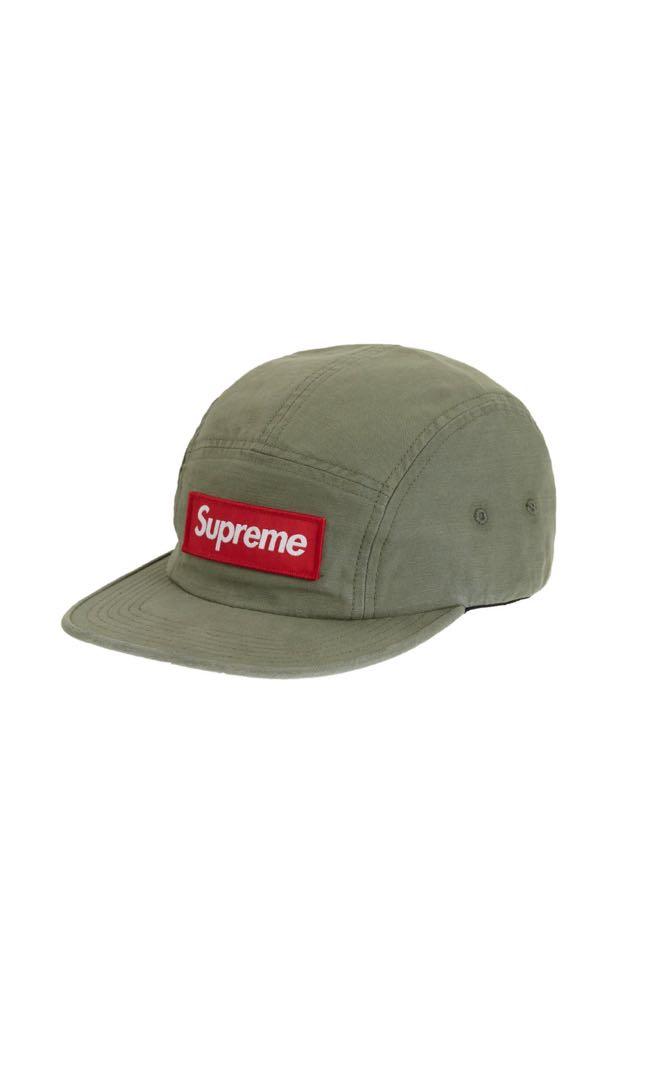 supreme military camp cap olive