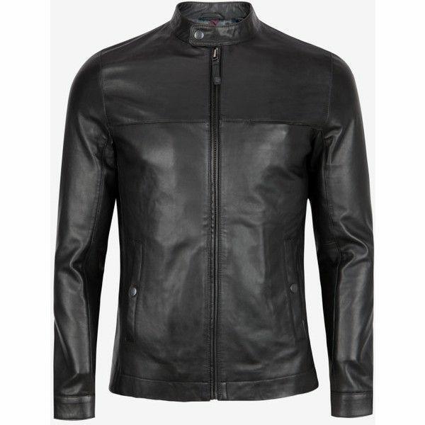 Ted baker cargo leather jacket clearance