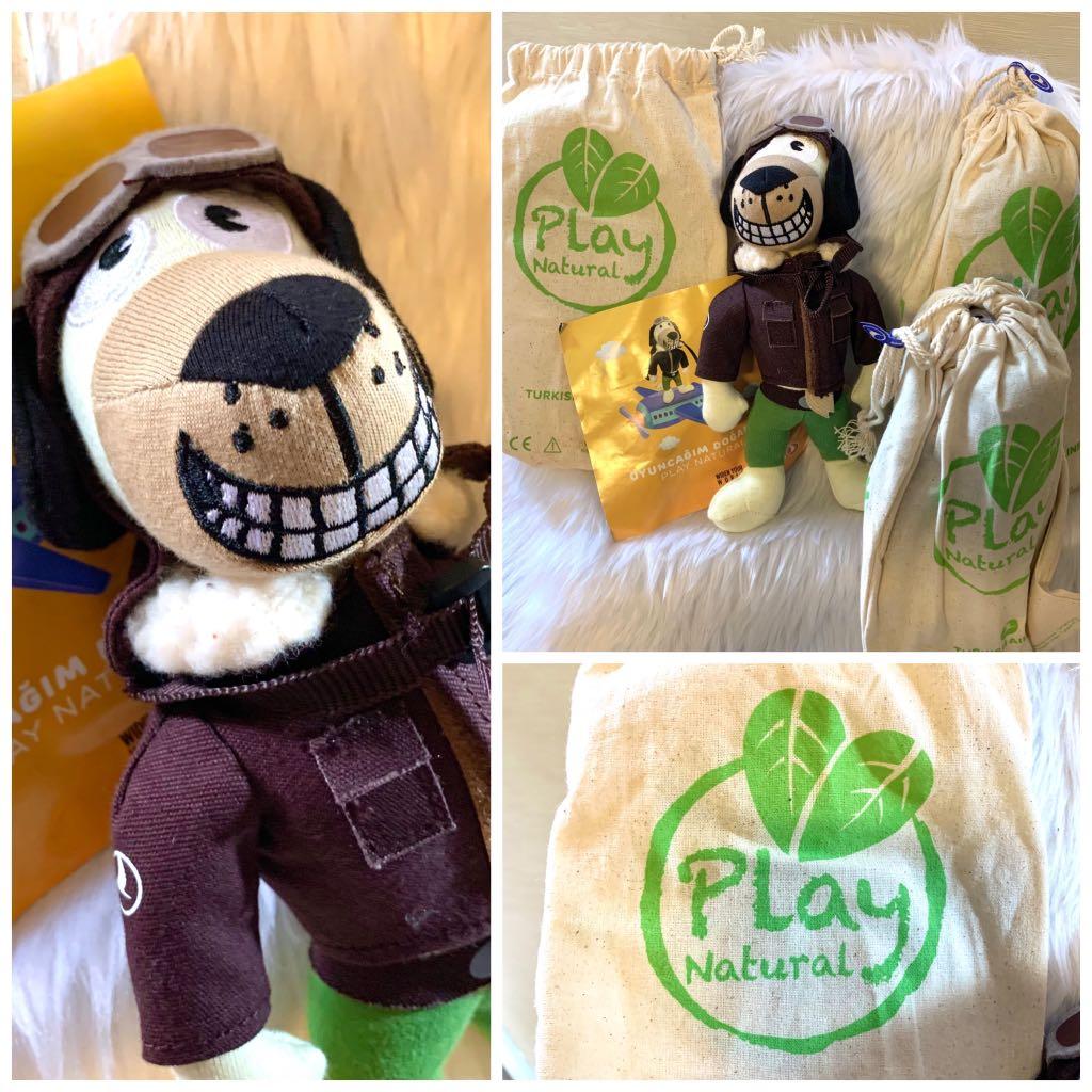Turkish Airlines Play Natural Captain Kangal Stuffed Toy Babies Kids Toys Walkers On Carousell