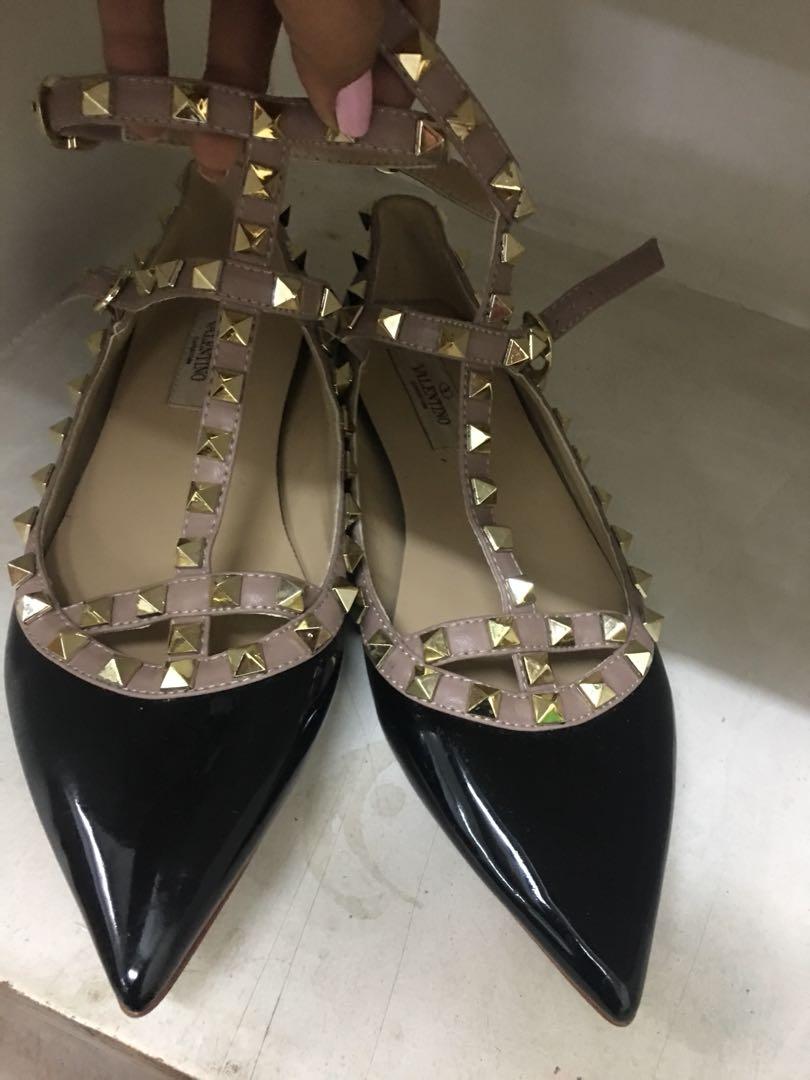 valentino garavani rockstud flats