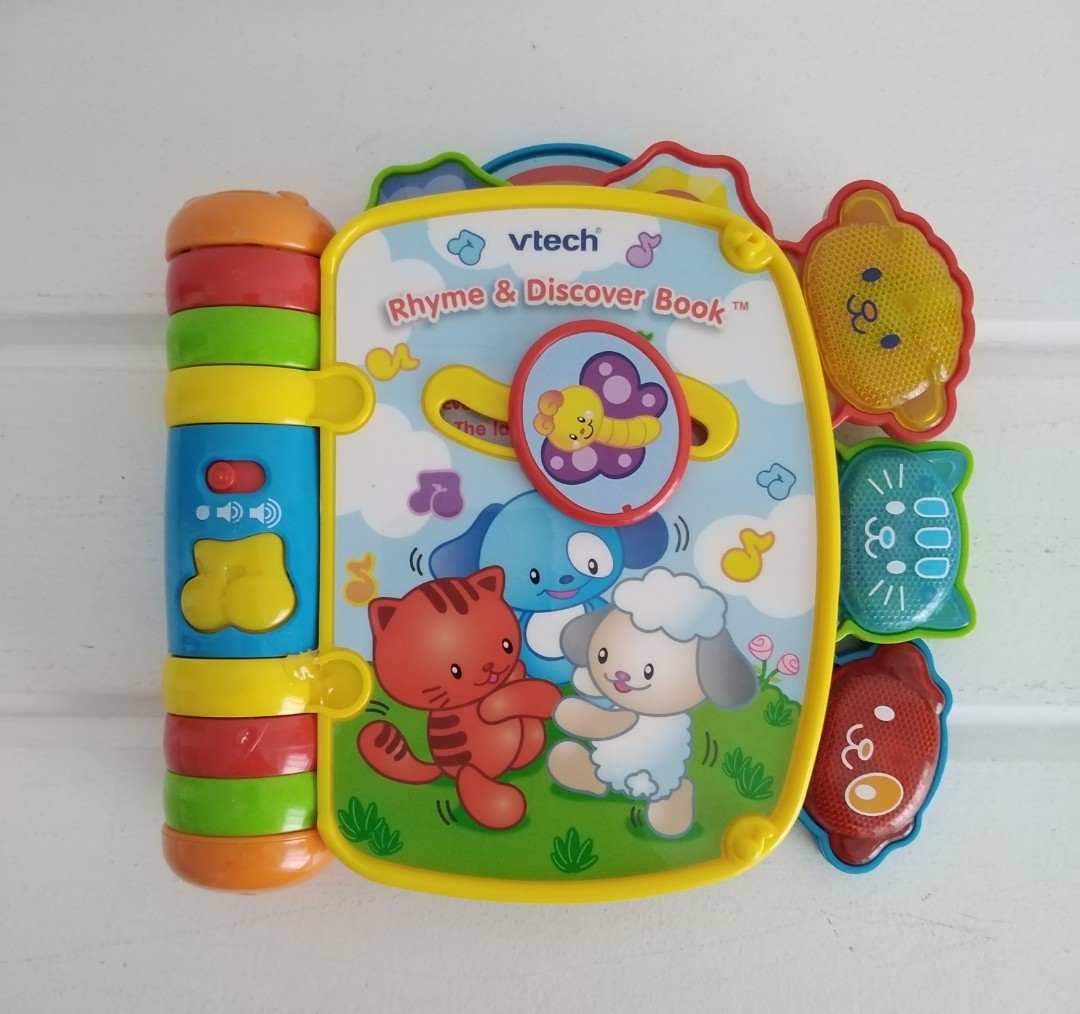 VTech Rhyme and Discover Musical Toy Book, Hobbies & Toys, Toys & Games