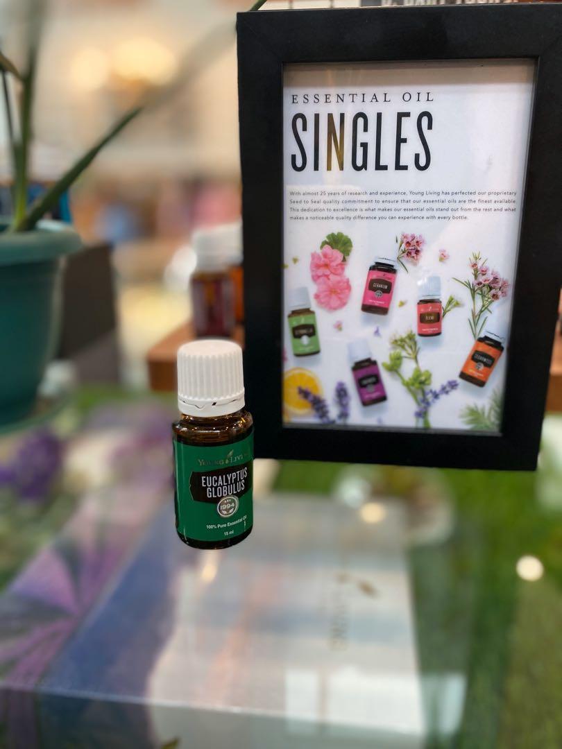 Young Living Eucalyptus Globulus Essential Oil 15ml (Category: Body Care) located in Las Pinas. Submitted by rhei21 (Listing ID 281390497, Image 1). Description: Retail Price - Php 1,120.00 Get the item at 24% discount Php 850.00 Young Living Eucalyptus Globulus 15ml Benefits: Gives refreshing, clean aroma Energising and invigorating scent Soothing aroma .