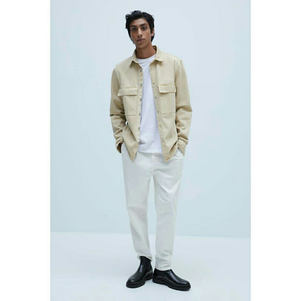 zara shacket men