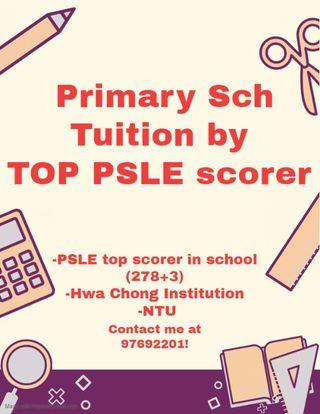 PRIMARY TUITION *PSLE 278+3*