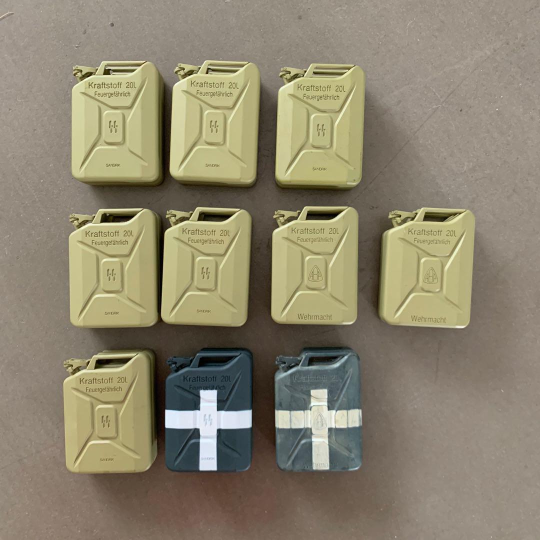 1/6 WW2 German Jerry Can, Hobbies & Toys, Toys & Games on Carousell