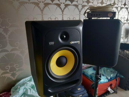 KRK Rokit 8 Gen3 studio monitor pair