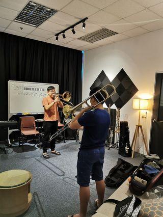 Singapore Trombone Lesson, Trombone Class, Music Class/Workshop