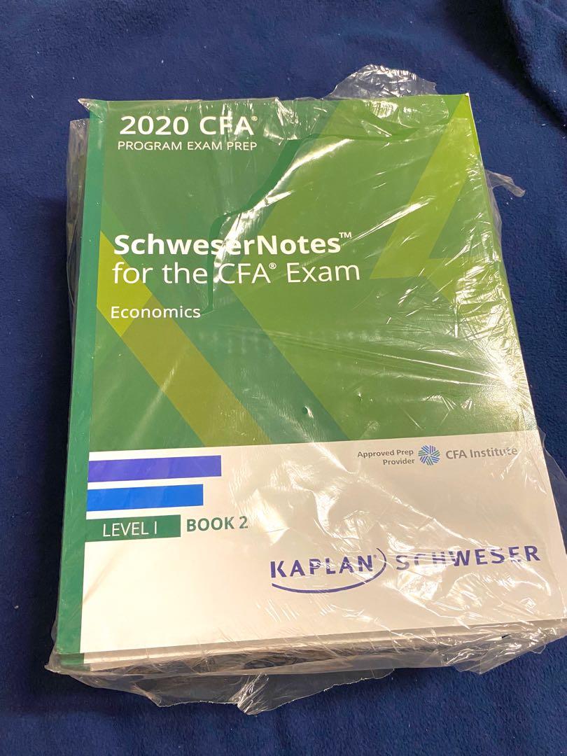 2020 Schwesernotes CFA Level 1, 興趣及遊戲, 書本 & 文具, 教科書 - Carousell