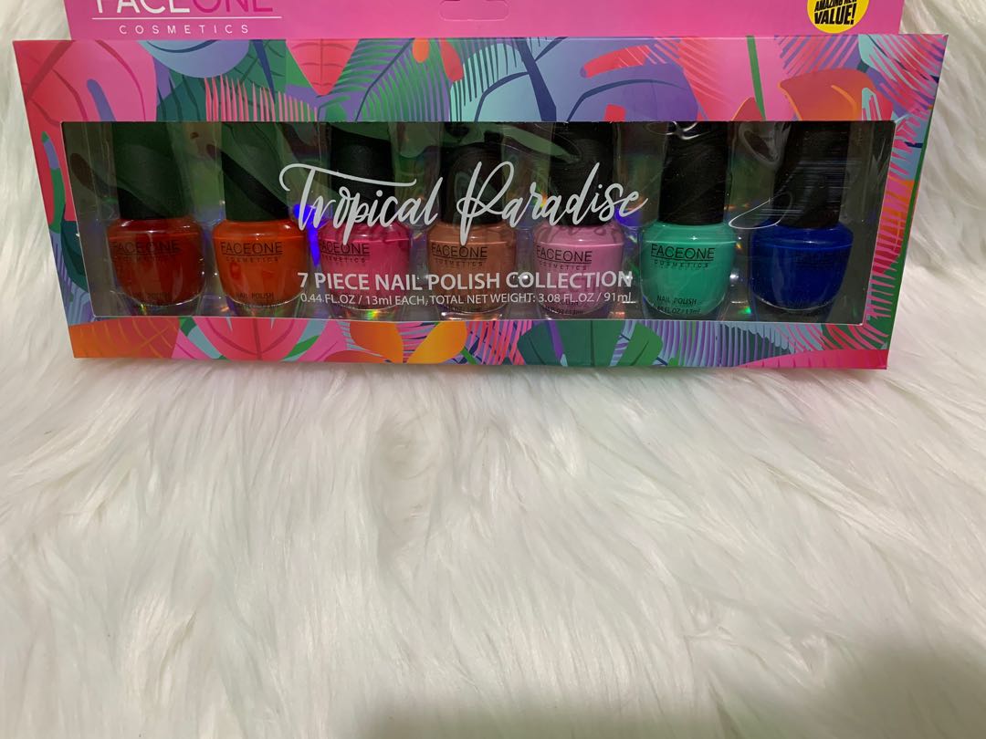 7 Pc Nail Polish Collection Health Beauty Perfumes Nail Care