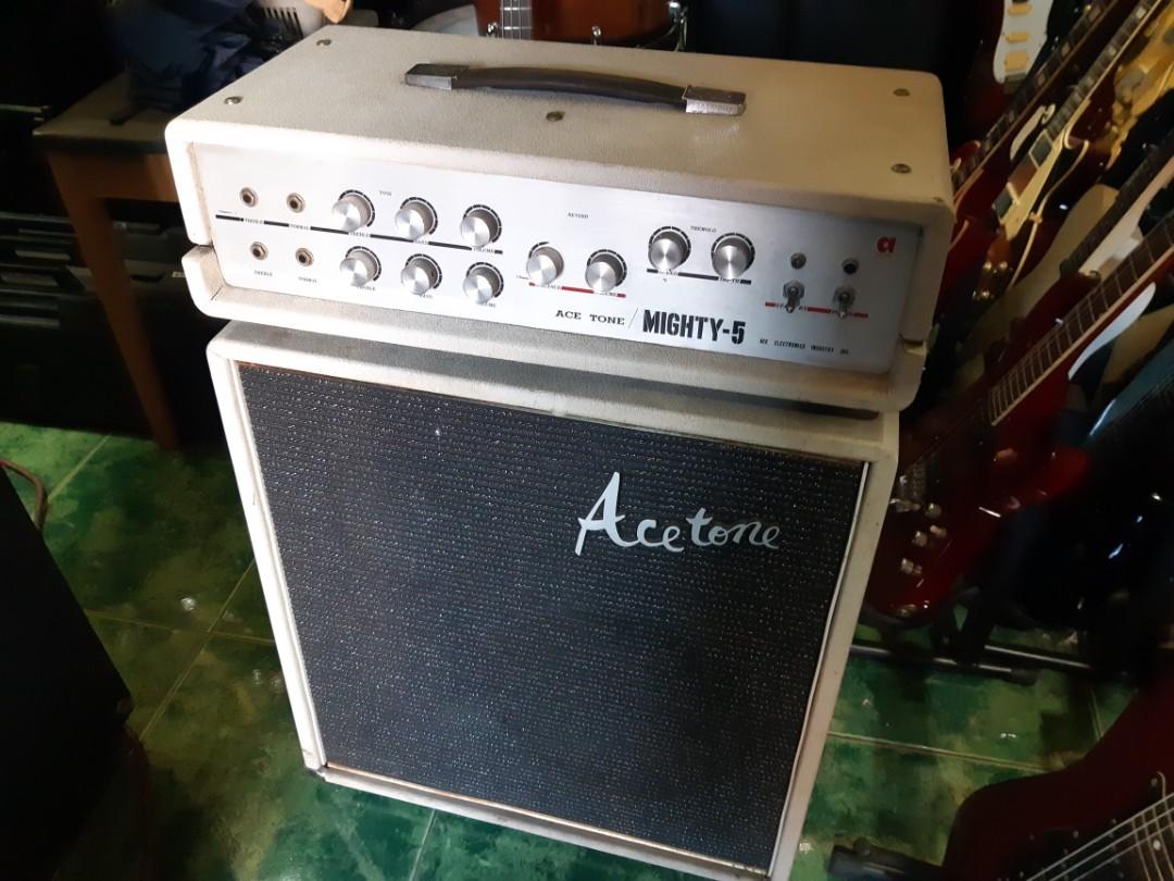 Ace tone mighty 5 tube amp (Category: Musical Instruments) located in Santa Rosa. Submitted by jamrock.music (Listing ID 281628068, Image 2). Description: for faster transaction txt/call 09178712249 https://www.facebook.com/Jamrock-music-store-292652101207939/.