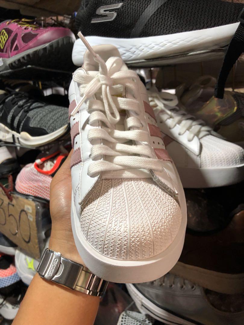 Adidas Originals Superstar Bold Platform White/Pink, Women's Fashion, Footwear, on Carousell