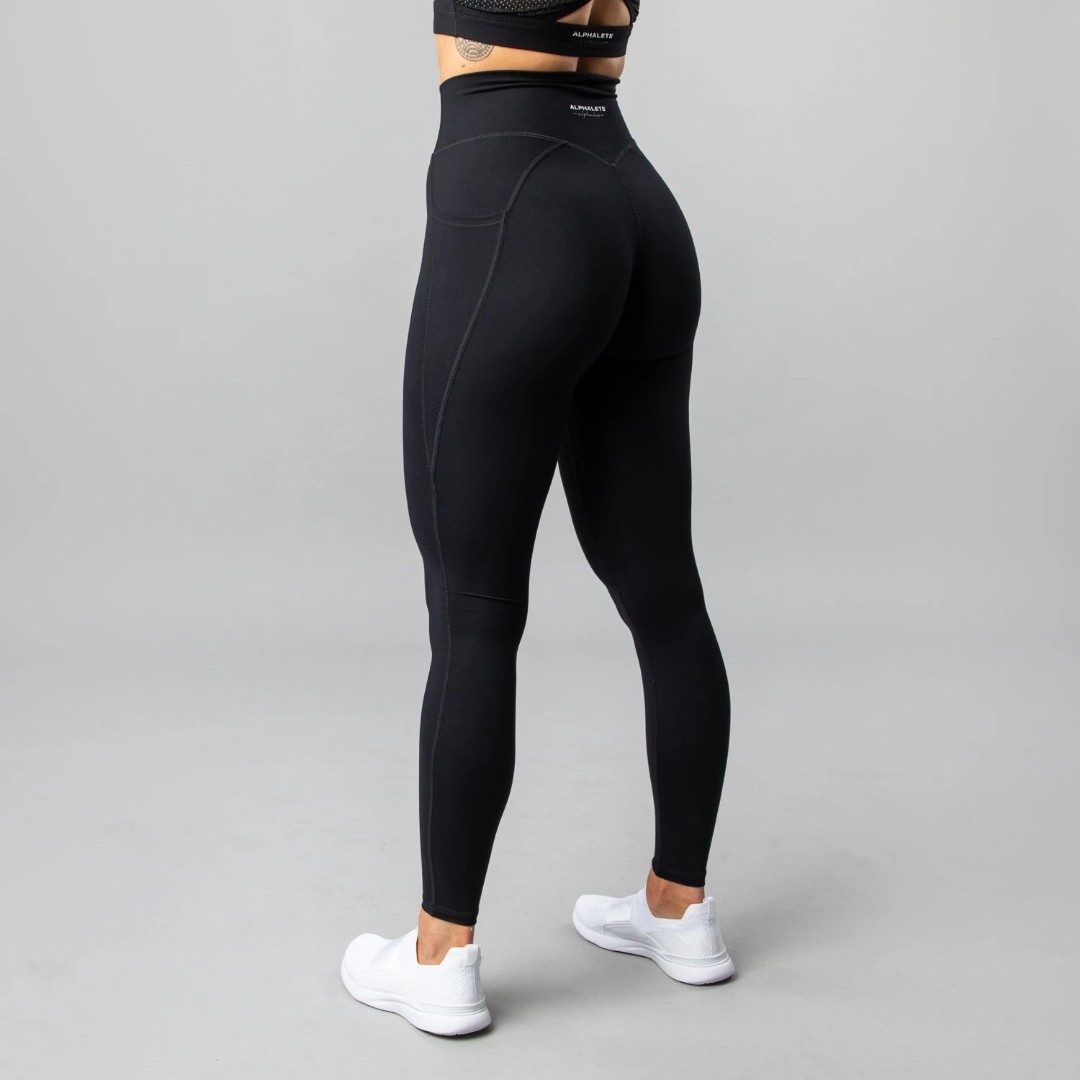 Alphalete Alphalux Leggings - Raven 