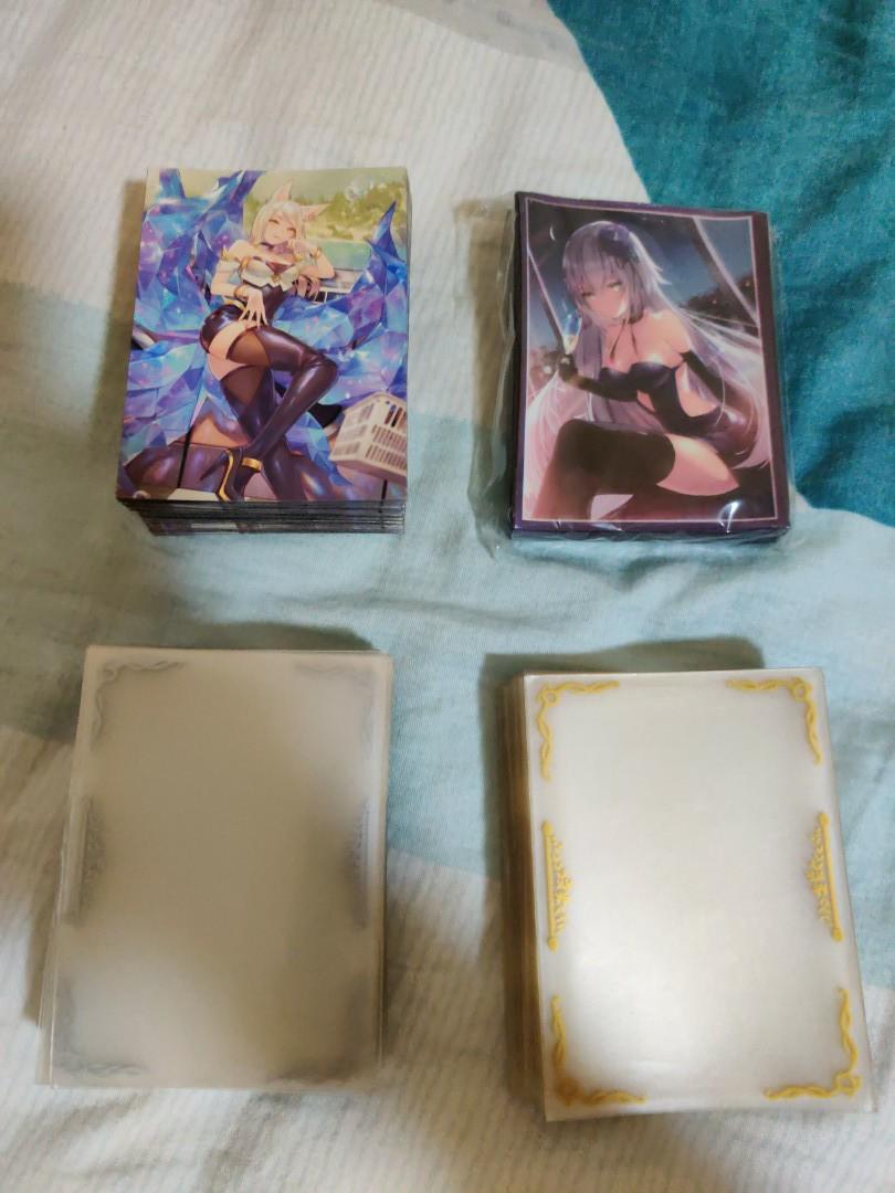 Anime Card Sleeves Standard Size, Hobbies & Toys, Toys & Games on Carousell