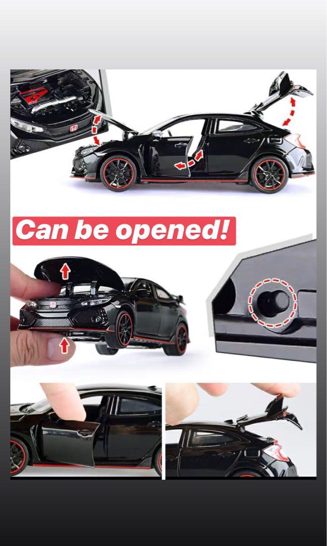 Brand new Civic Type R high quality replica miniature model, Toys ...
