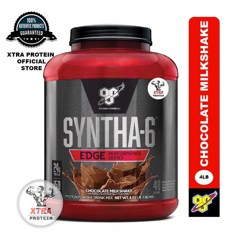 Bsn Syntha 6 Edge 4 Lbs Chocolate Milkshake Sports Weights Gym Equipment On Carousell