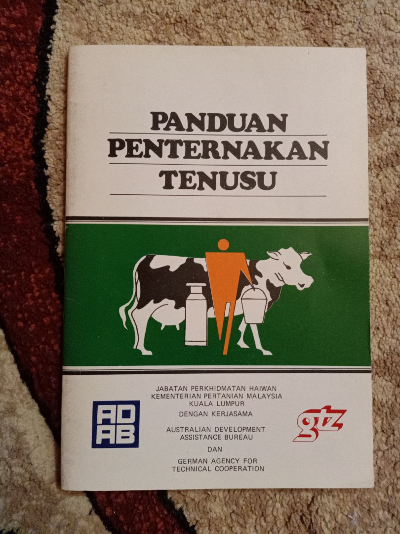 Buku Panduan Lama Panduan Penternakan Tenusu 1981 Books Stationery Books On Carousell