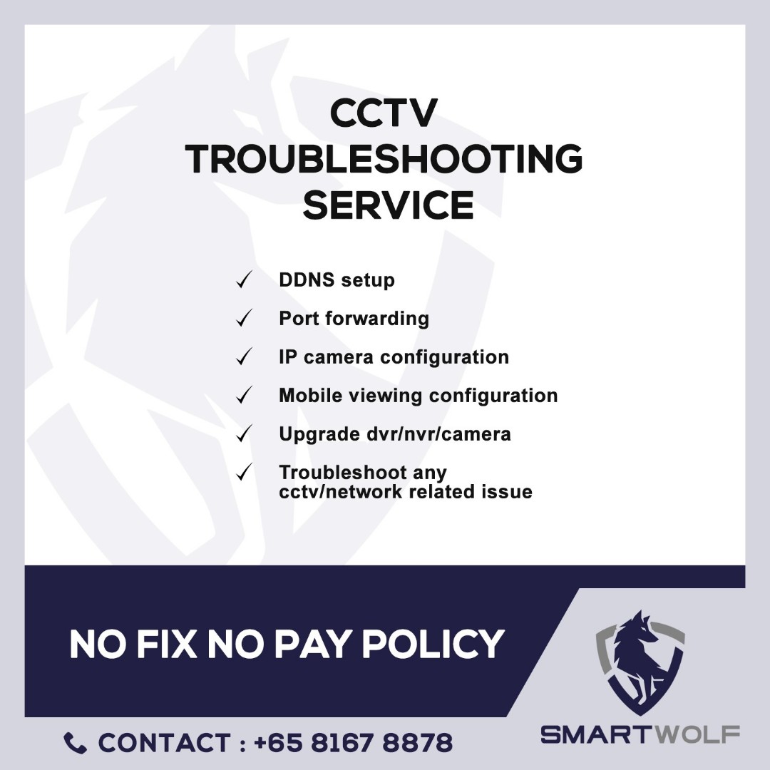 troubleshooting ip cameras