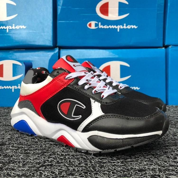 CHAMPION 93 EIGHTEEN BLACK WHITE RED