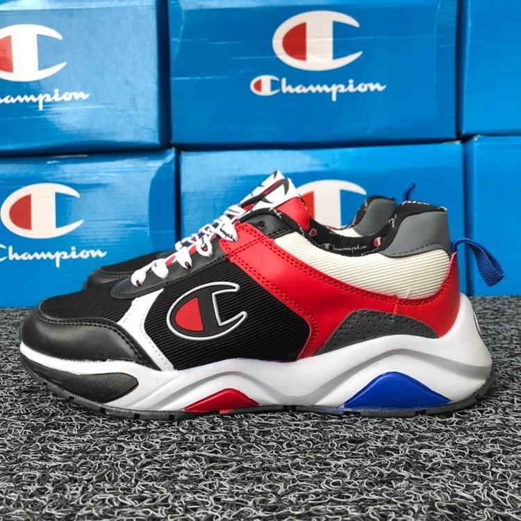 CHAMPION 93 EIGHTEEN BLACK WHITE RED