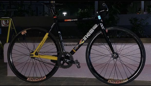 Cinelli Vigorelli black is black Sports Equipment Bicycles