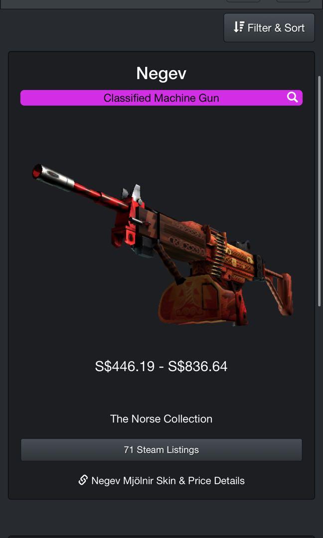 Csgo Skins FN MJOLNIR, Video Gaming, Gaming Accessories, Game Gift ...