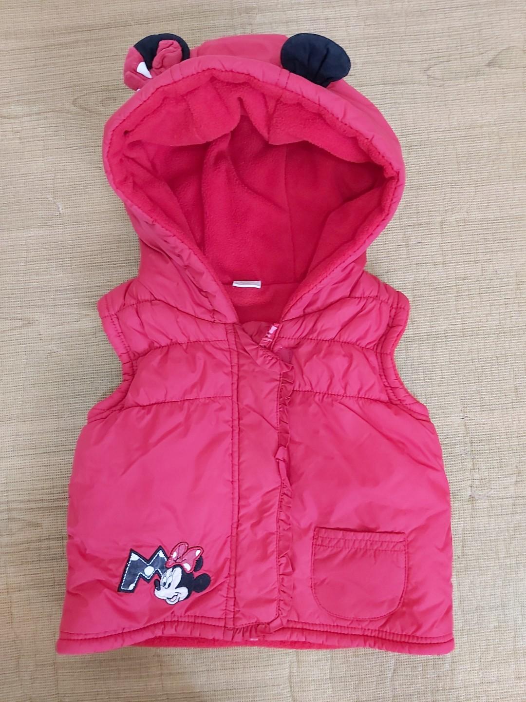 minnie mouse baby jacket