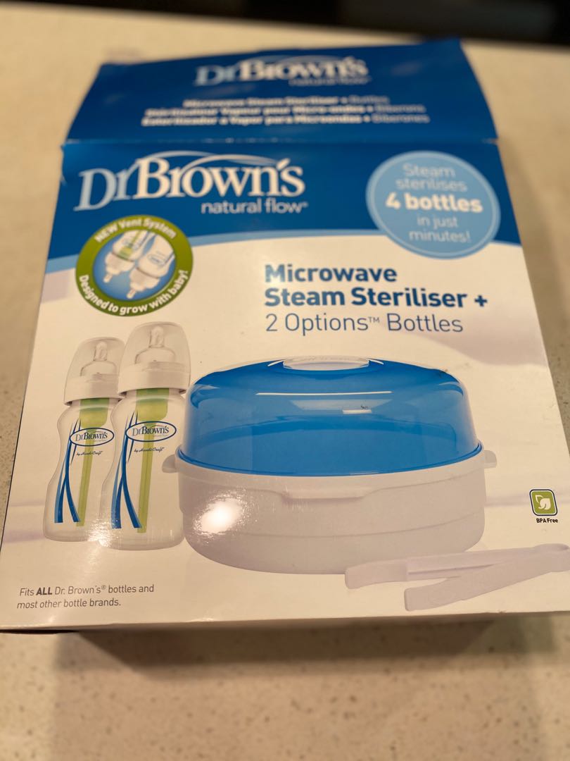 Dr brown microwave steriliser, Babies & Kids, Nursing & Feeding