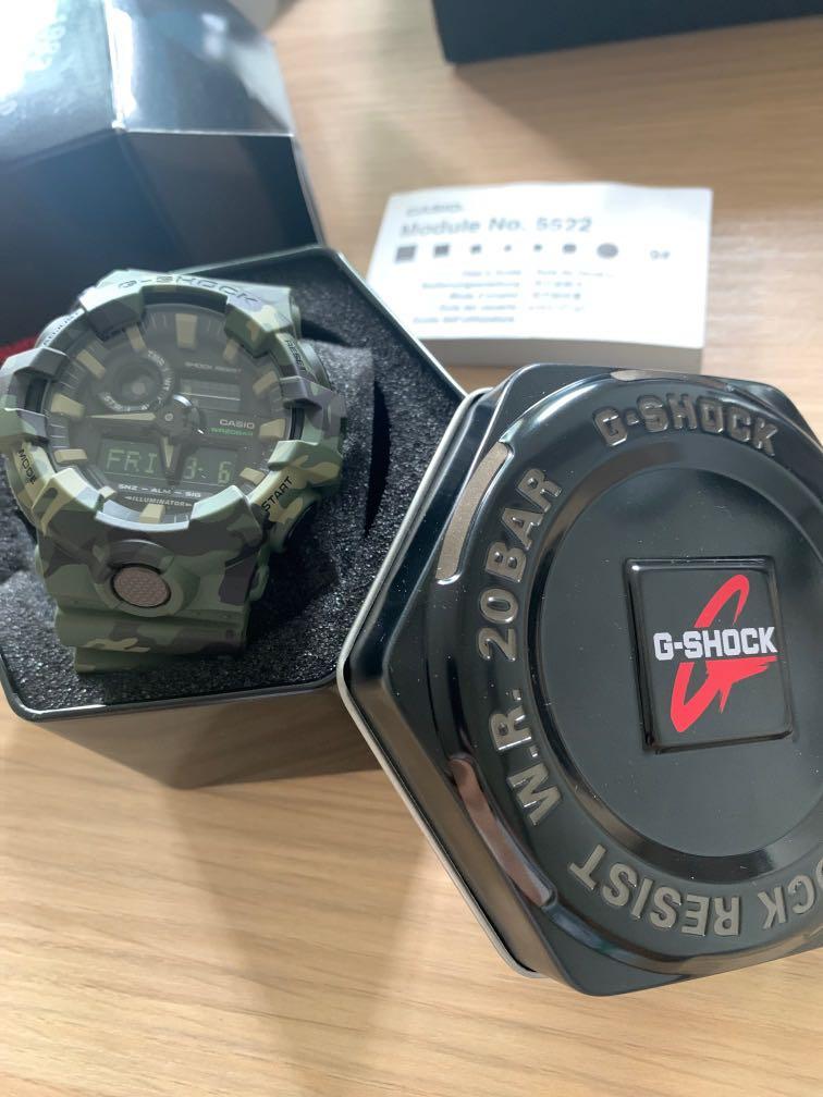 Casio g shock outlet module no 5522
